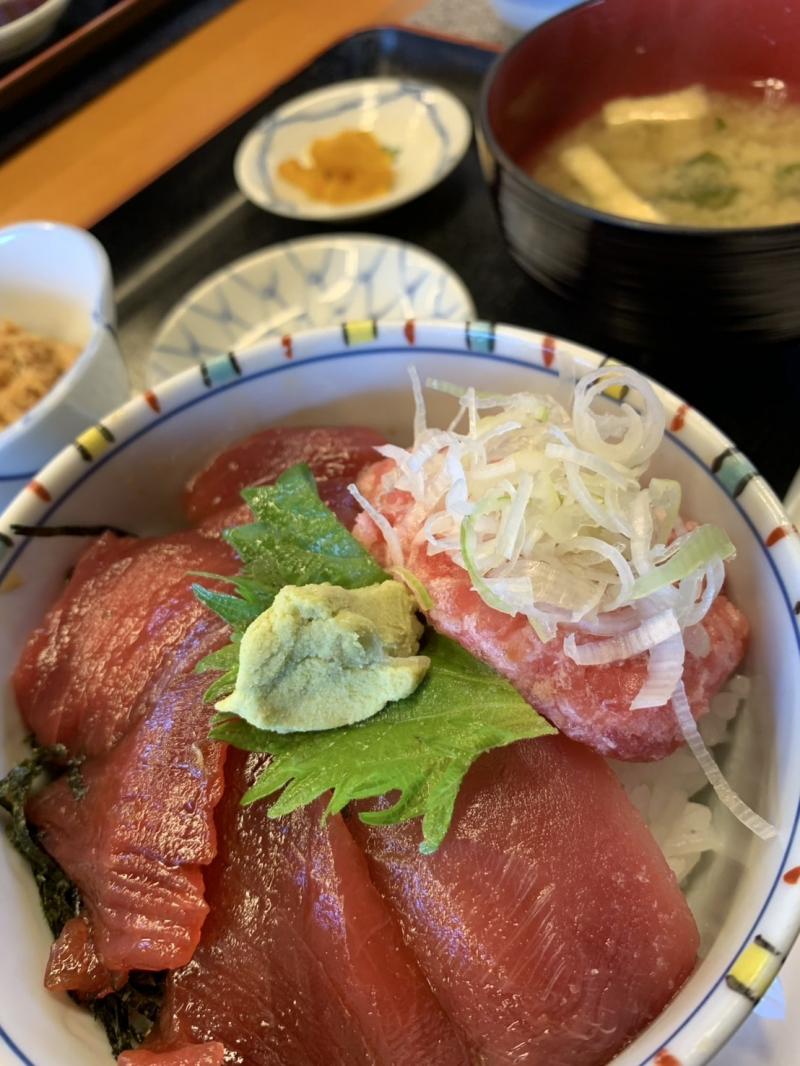 三崎のマグロ丼