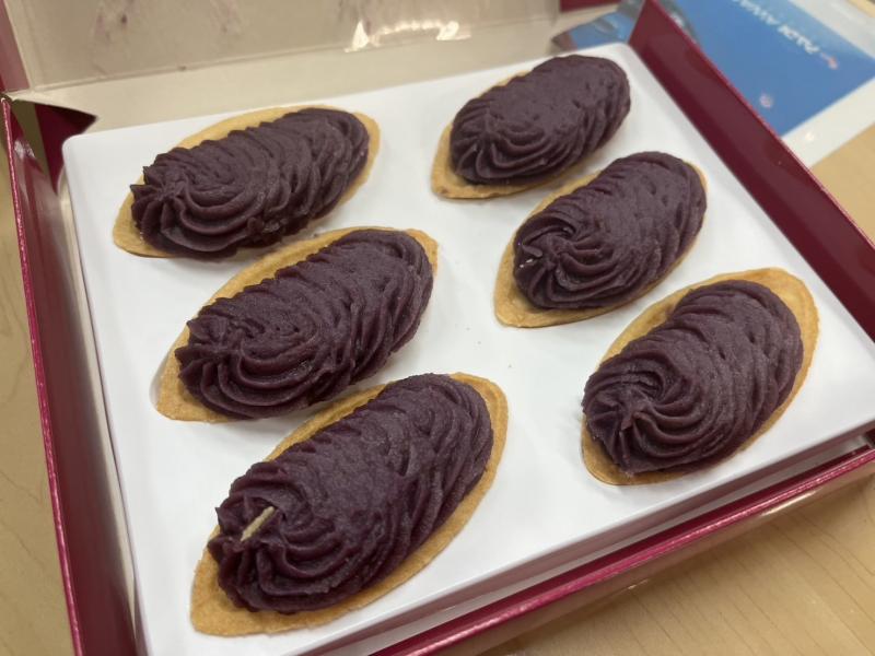生紅芋タルト　美味しかったー！