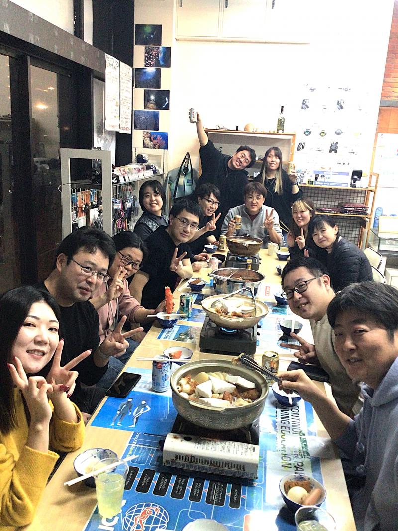 おでんの集合写真