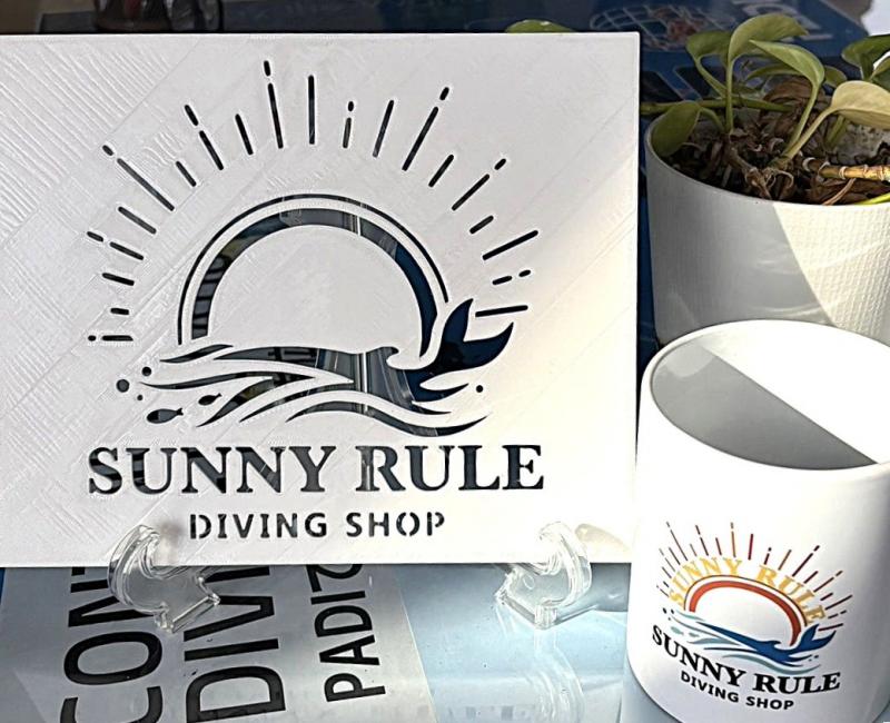 プレートとカップ