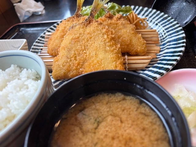 アジフライ定